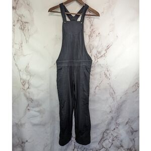 Isabel Marant Overalls Women 25 0 XS Black Skinny Bib Jumpsuit Zip Crop